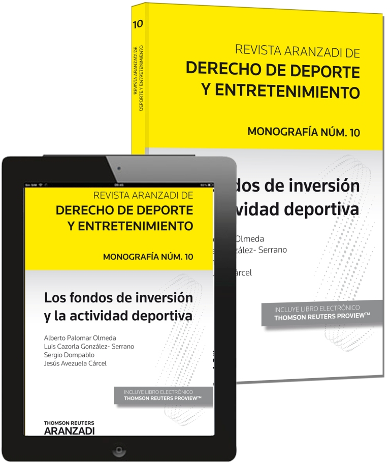 Los fondos de inversión y la actividad deportiva (Papel + e-book)